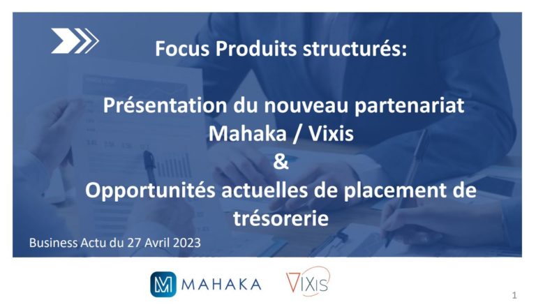 Focus Produits Structurés _ VIXIS