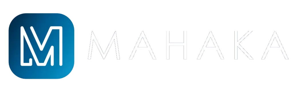 Logo MAHAKA blanc
